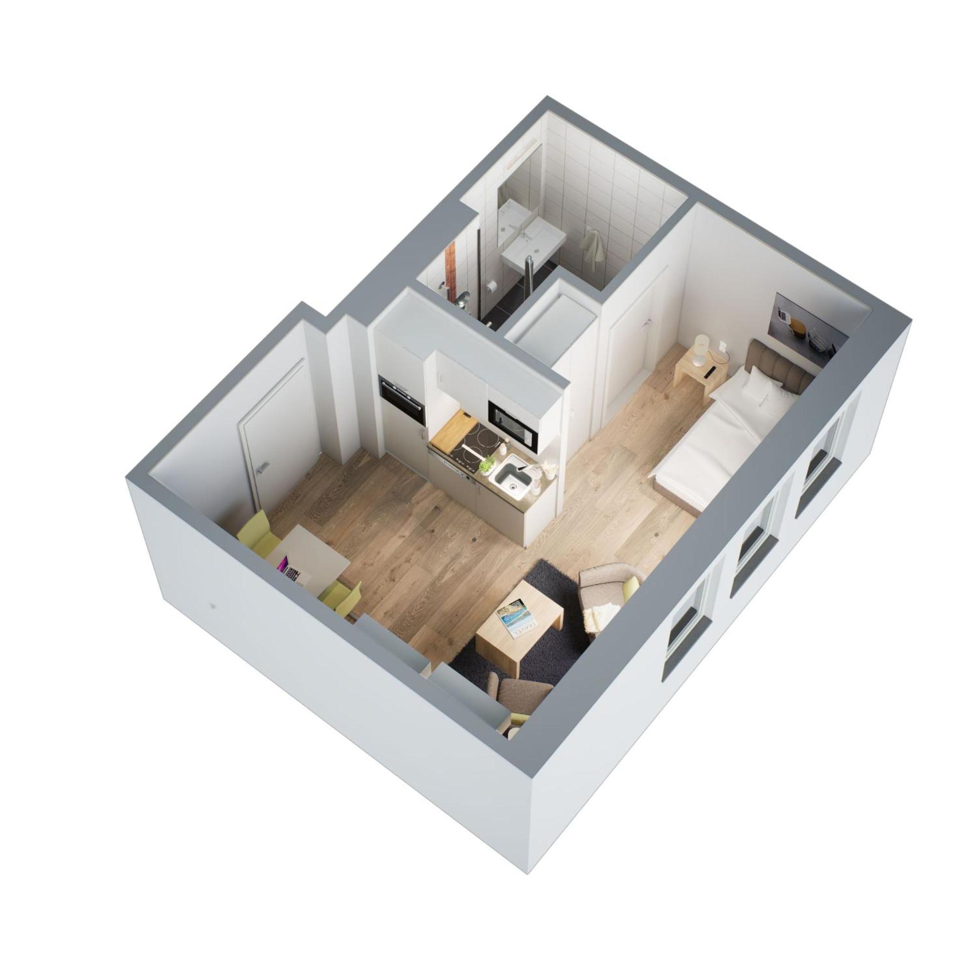 Adapt Apartments Siegen Bagian luar foto