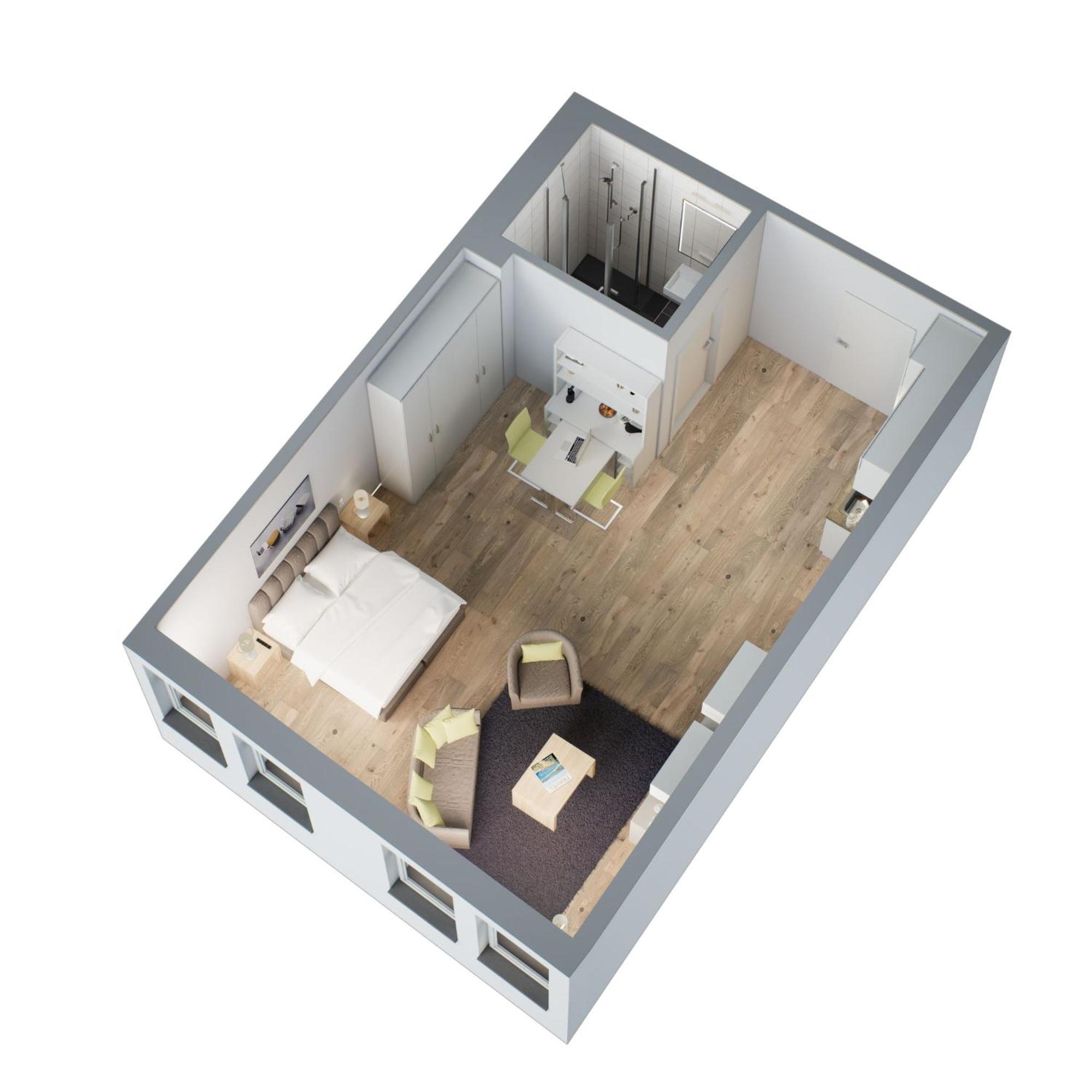 Adapt Apartments Siegen Bagian luar foto